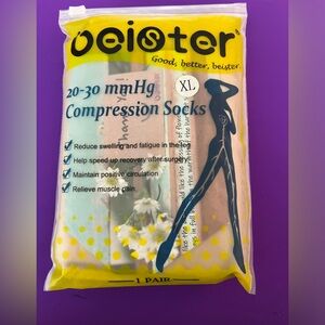 Beister 20-30 mmHg Compression socks. 1 pair. Nude. NIB. Price is firm.